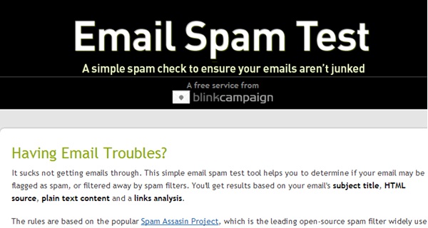 Email Spam Test